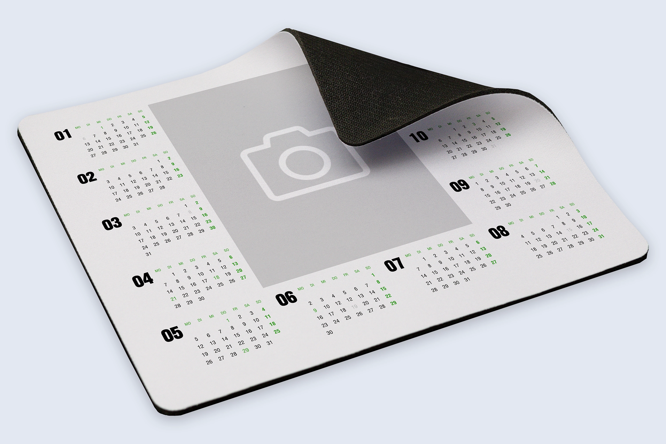 Mouse Pad Kalender 