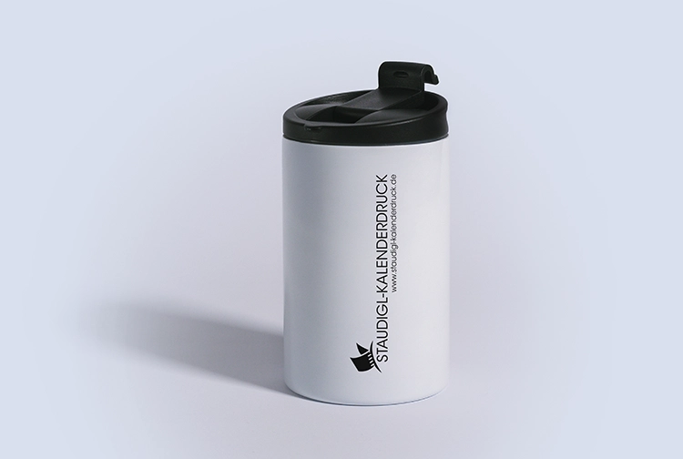 Thermobecher mit Logo 